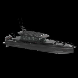 barco cabinado fueraborda
