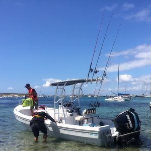 barco open fueraborda