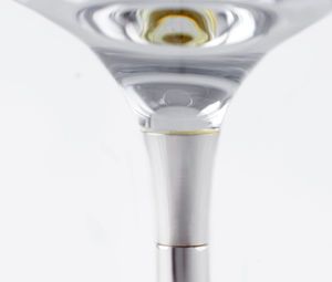 copa de champán de cristal