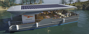 barco de pasajeros / catamarán / electrosolar