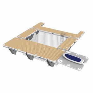 rampa de wakeboard flotante