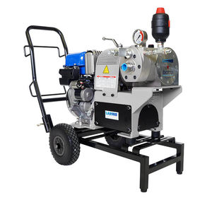 máquina de pulverización de pintura móvil