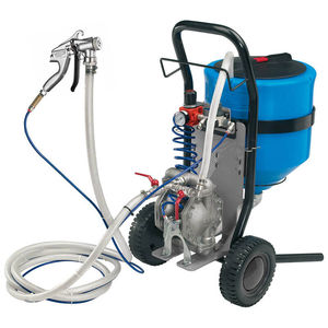 máquina de pulverización de pintura móvil
