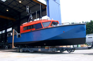 barco profesional barco de salvamento / intraborda / de aluminio