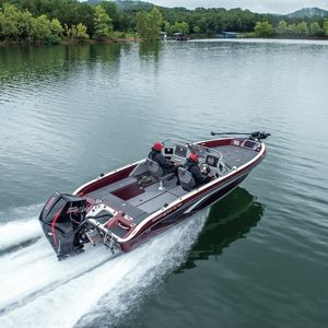 bass boat fueraborda