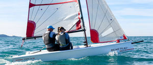 barco de vela ligera doble