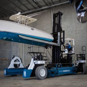 carretilla elevadora para puerto