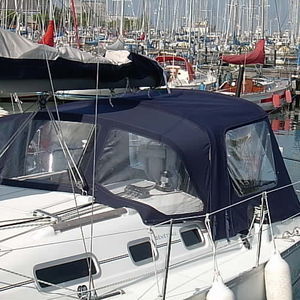 cierre de cockpit para velero