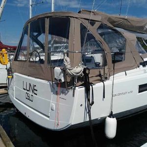 cierre de cockpit para velero