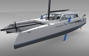yate de vela catamarán 1