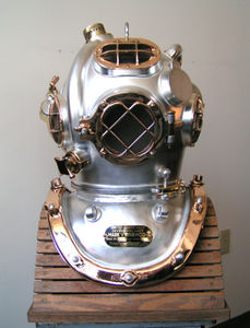 casco de buceo de uso profesional
