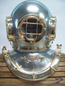 casco de buceo de uso profesional
