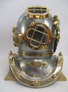 casco de buceo de uso profesional