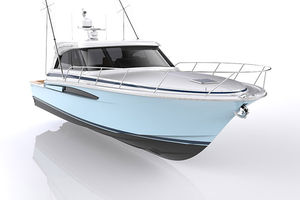 yate a motor de crucero / open / con hard-top