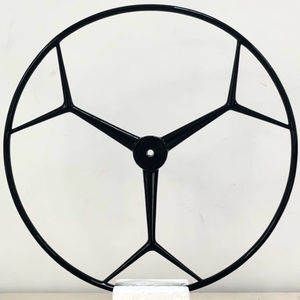 rueda de timón de carbono