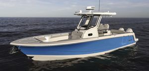 barco open con consola central