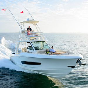 barco open fueraborda / cuatrimotor / con fly / con consola central