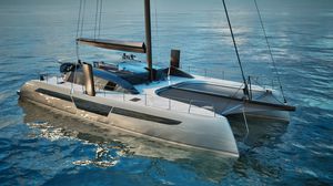 yate de vela catamarán