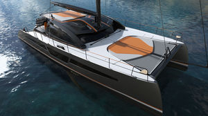 yate de vela catamarán