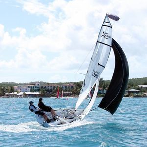 barco de vela ligera doble