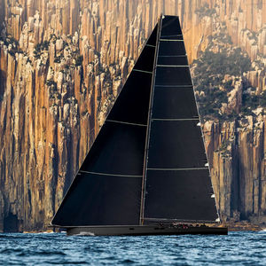 superyate de vela de lujo de regata / con popa abierta