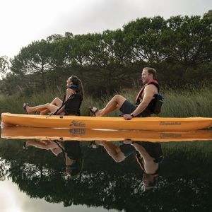 kayak sit-on-top / rígido / de pesca / biplaza