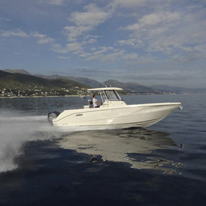 barco open fueraborda / bimotor / con consola central / open