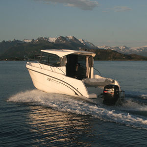 cabin-cruiser fueraborda / con cockpit cerrado / de pesca deportiva / 8 personas máx.