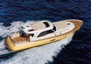 yate a motor de gran velocidad