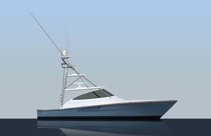 yate a motor de pesca deportiva
