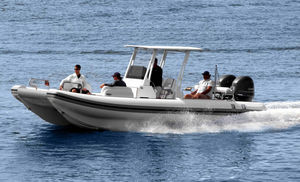 embarcación neumática catamarán 1