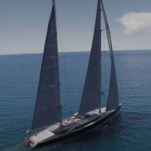 superyate de vela de lujo de crucero