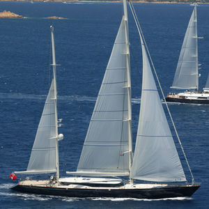 superyate de vela de lujo de crucero