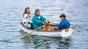 bote de remo de recreo