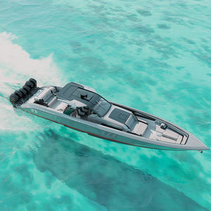 barco open fueraborda / open / con consola central / de deporte