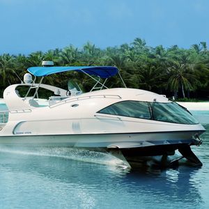 barco cabinado diésel