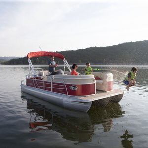 barco pontón fueraborda 1
