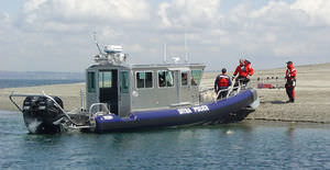 barco profesional barco de vigilancia