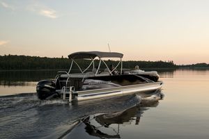 barco pontón fueraborda / tri-tube / de aluminio / 12 personas máx.