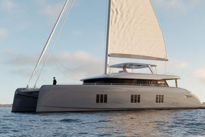 yate de vela catamarán