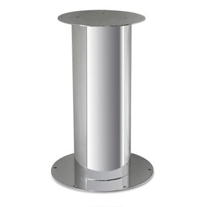 pie de mesa para barco de acero inoxidable