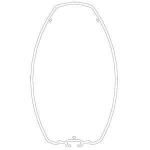 mástil de velero / de aluminio