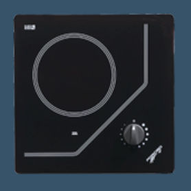 placa de cocina eléctrica / para barco / 1 quemador / empotrable