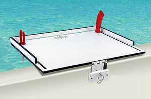 mesa de limpieza del pescado para barco