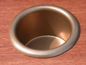 portabebida para barco de metal
