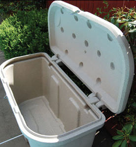caja de almacenamiento para pantalán