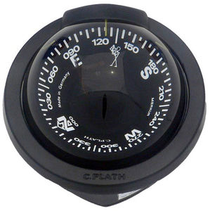 brújula de navegación para barco / magnética / horizontal / empotrable