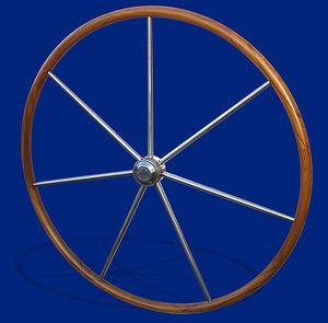 rueda de timón para velero