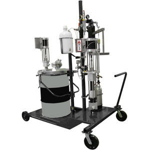 máquina de proyección cola