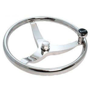 volante para barco de motor de acero inoxidable